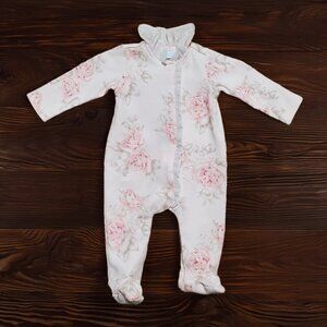 Edgehill Collection Floral Footed Romper Size 3m